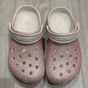 CROCS Kids Sparkly Pink